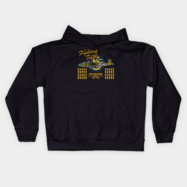 B-25 Mitchell Kids Hoodie by TCP